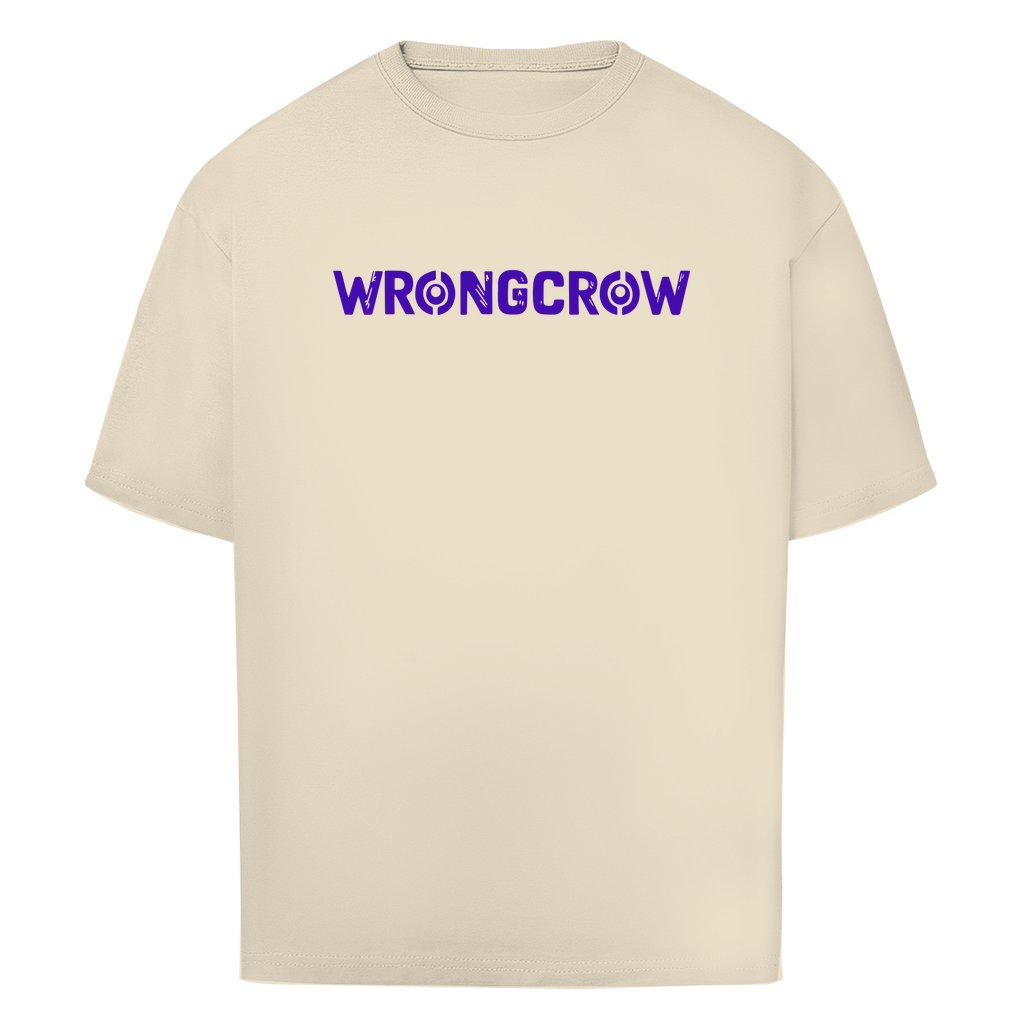 Oversize T-Shirt Wrongcrow - Sand / S - Clothes
