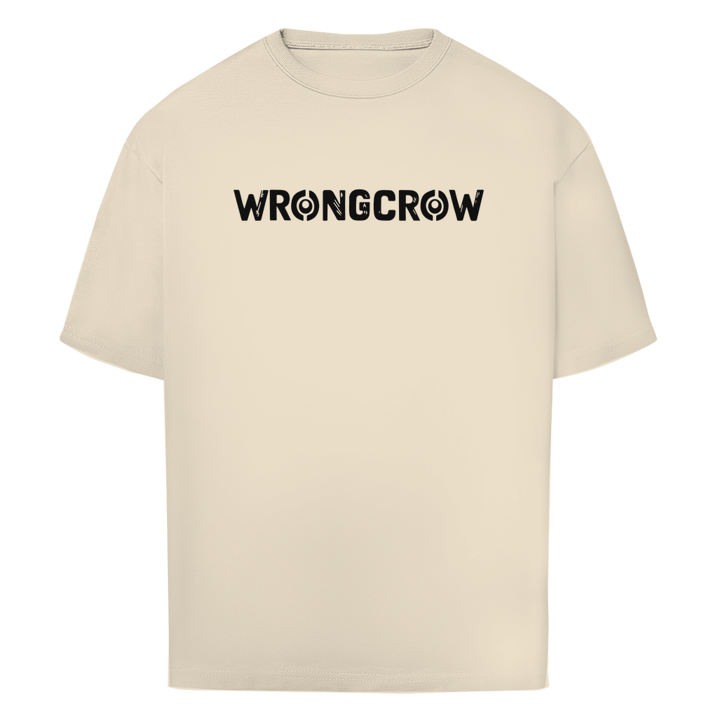 Oversize T-Shirt Wrongcrow - Sand / S - Clothes