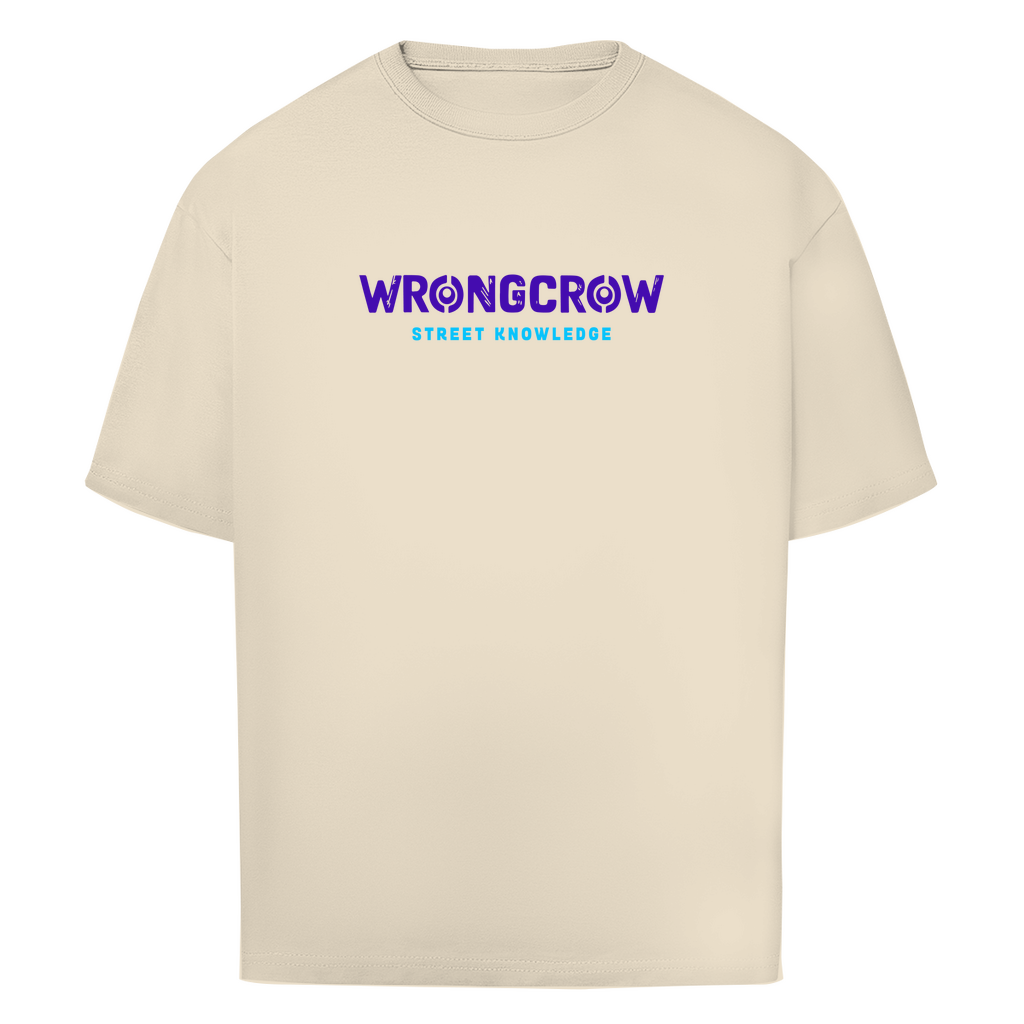 Oversize T-Shirt Wrongcrow - Sand / S - Clothes