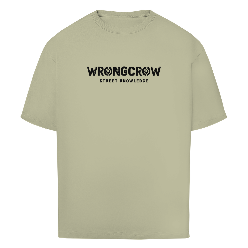 Oversize T-Shirt Wrongcrow - Soft Salvia / S - Clothes