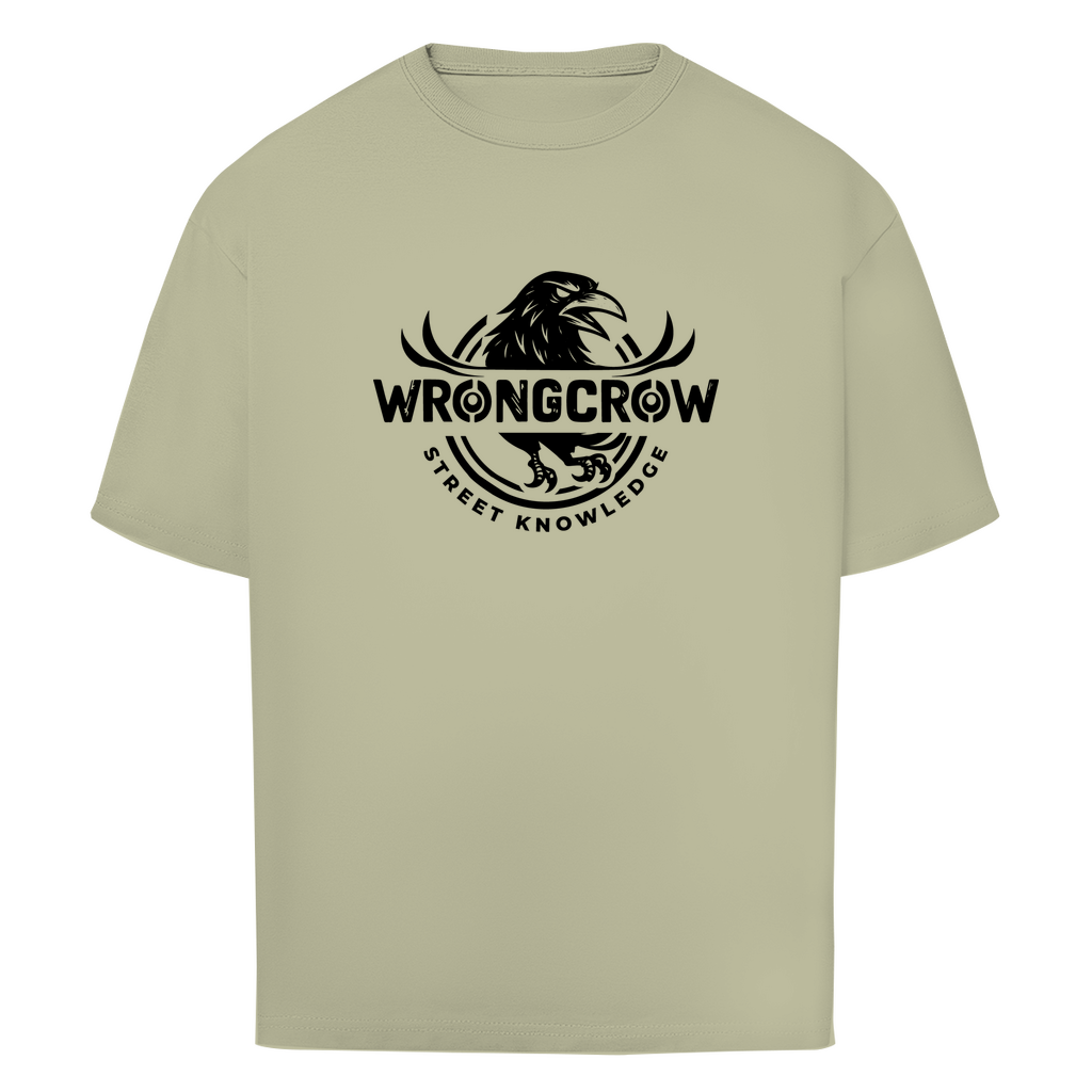 Oversize T-Shirt Wrongcrow - Soft Salvia / S - Clothes