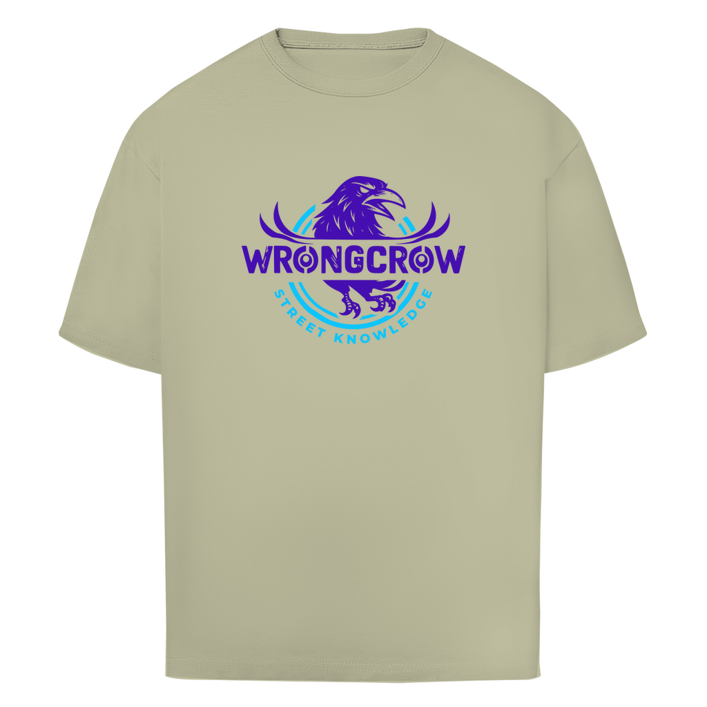 Oversize T-Shirt Wrongcrow - Soft Salvia / S - Clothes