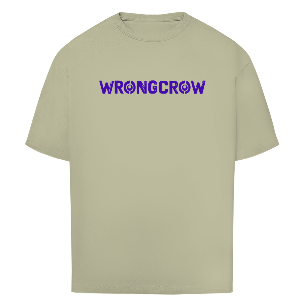 Oversize T-Shirt Wrongcrow - Soft Salvia / S - Clothes