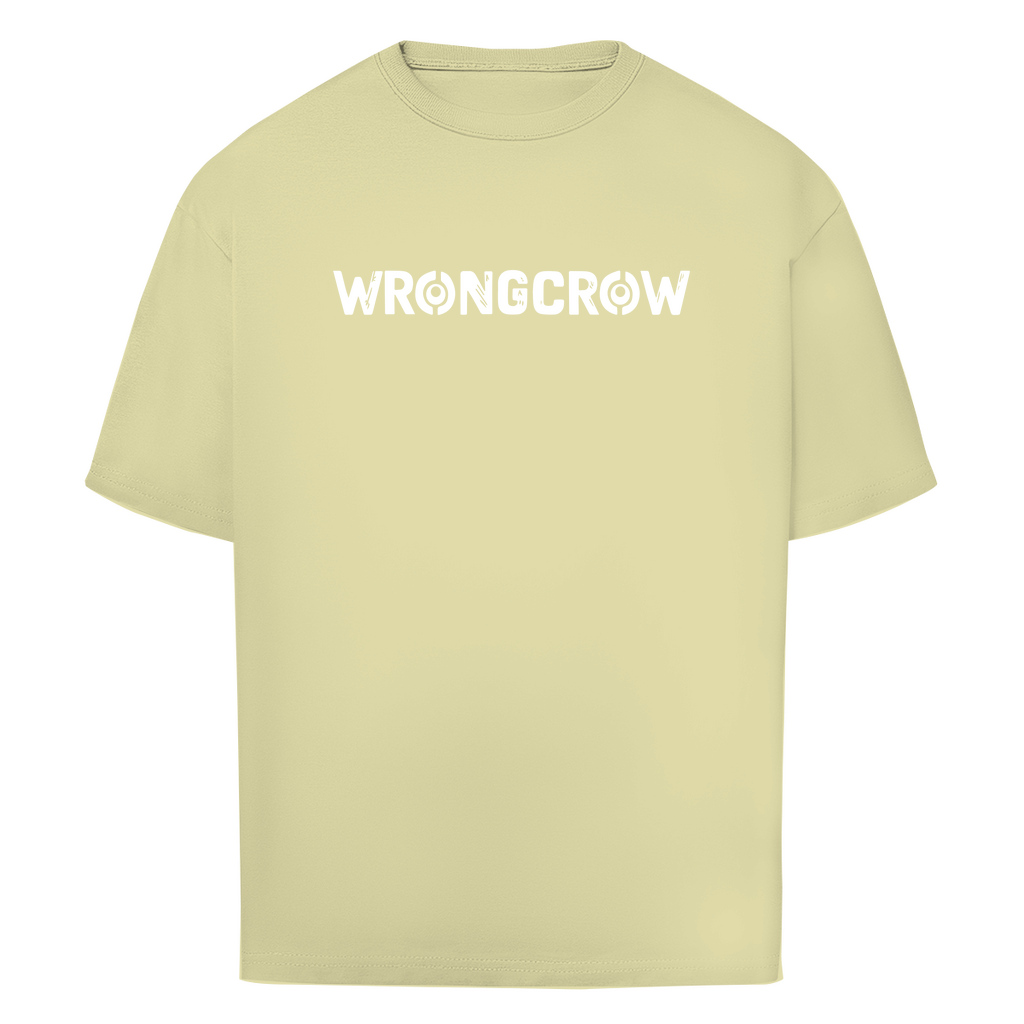 Oversize T-Shirt Wrongcrow - Soft Yellow / S - Clothes