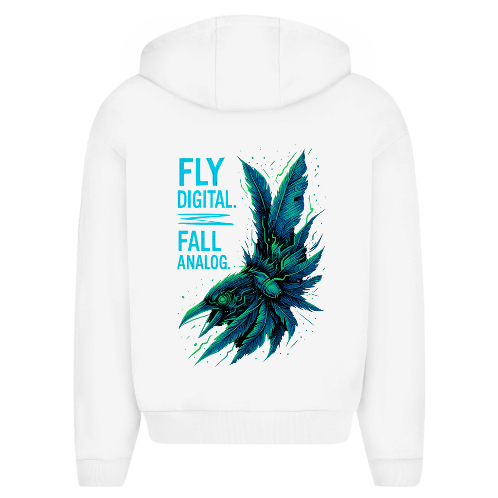 Oversize Zipper Fly Digital - Clothes