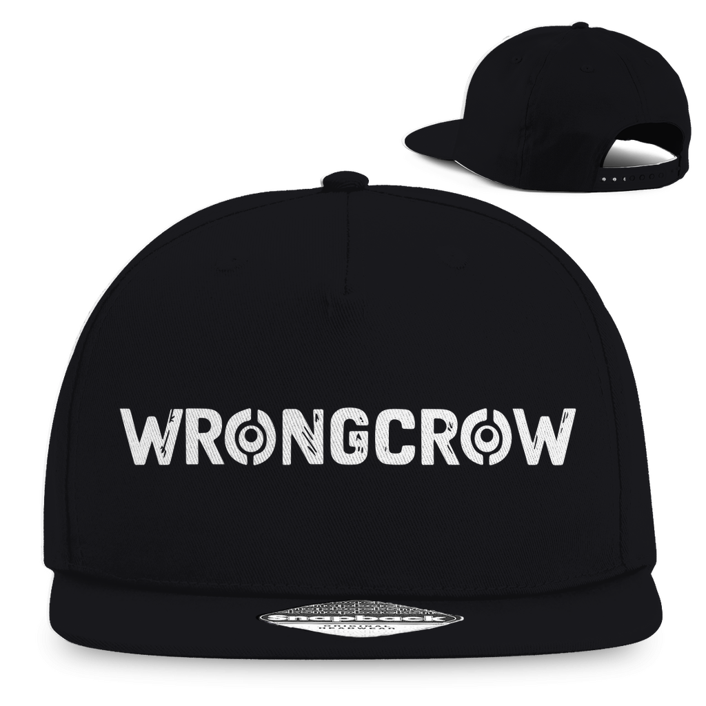 Snapback Rapper Cap Wrongcrow - Black - Accessories
