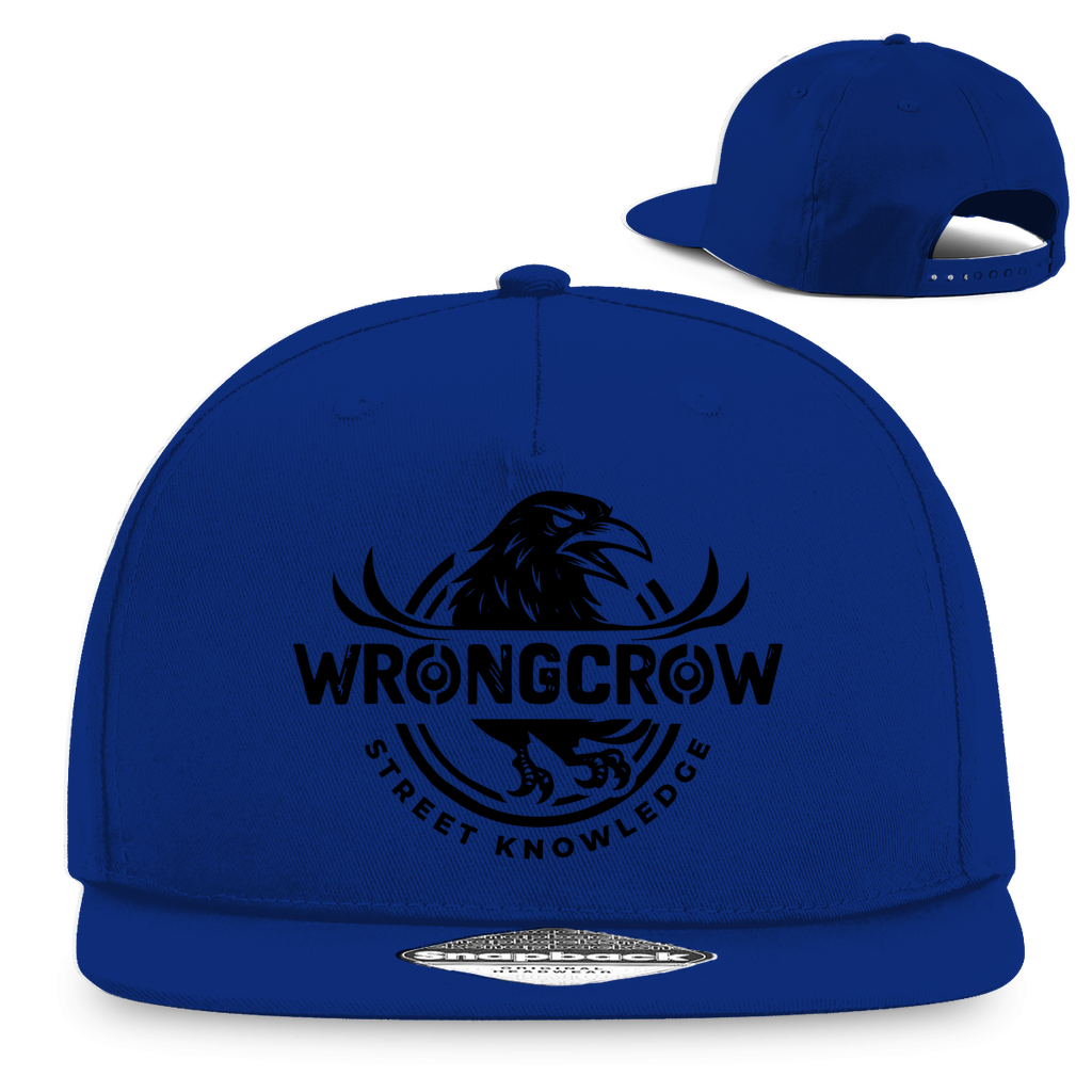 Snapback Rapper Cap Wrongcrow - Bright Royal - Accessories