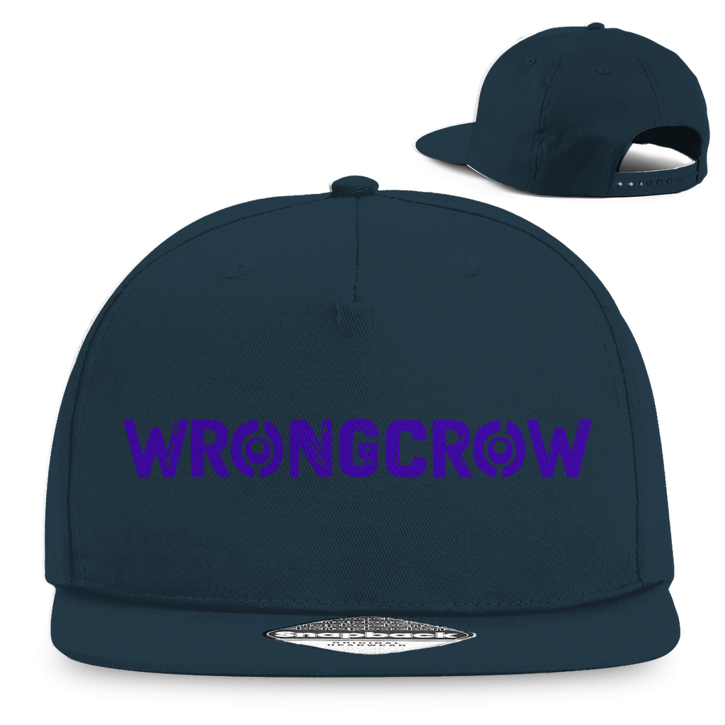 Snapback Rapper Cap Wrongcrow - French Navy - Accessories