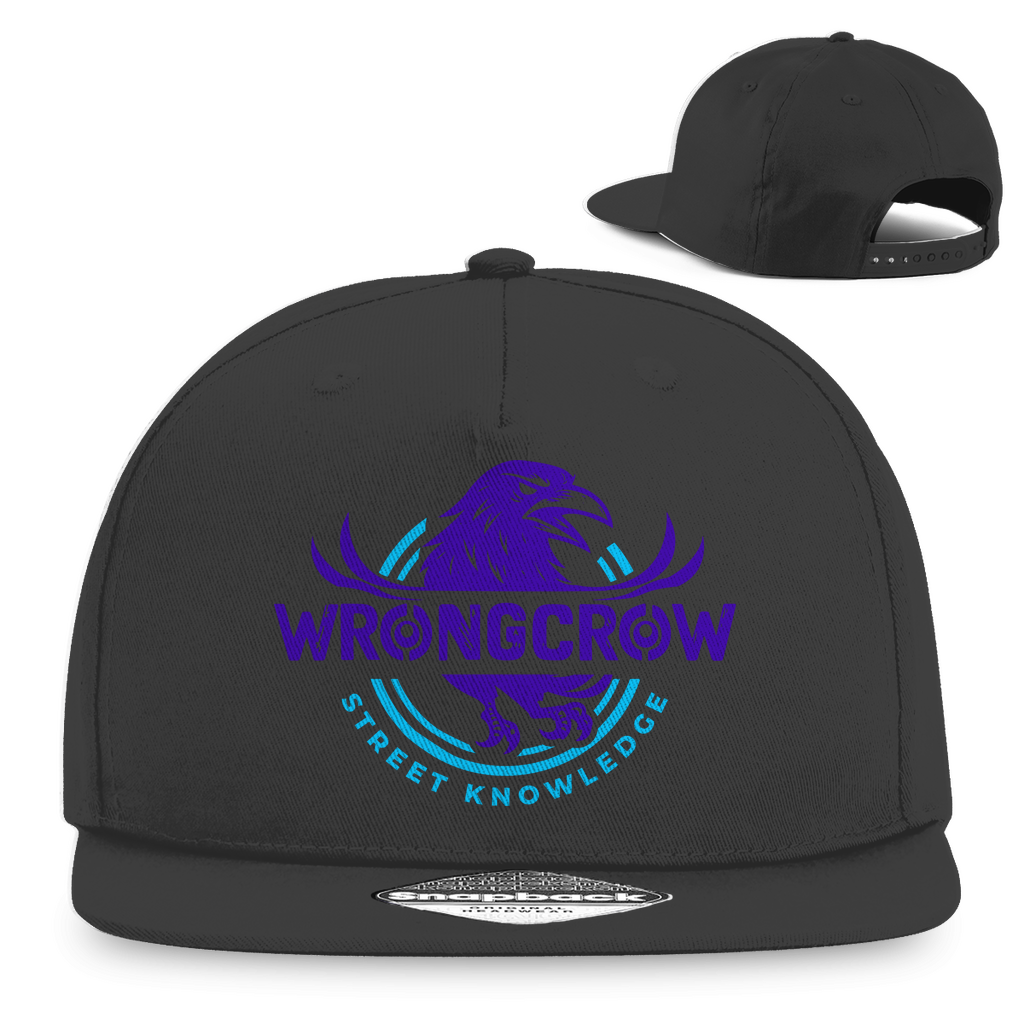 Snapback Rapper Cap Wrongcrow - Graphite Grey - Accessories