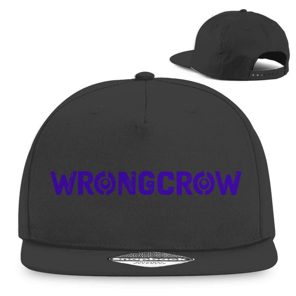 Snapback Rapper Cap Wrongcrow - Graphite Grey - Accessories