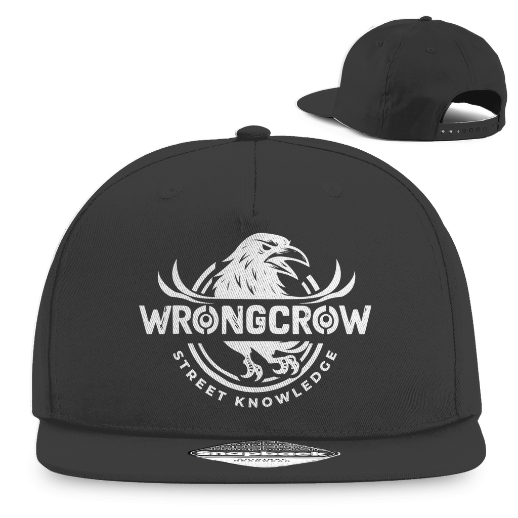 Snapback Rapper Cap Wrongcrow - Graphite Grey - Accessories