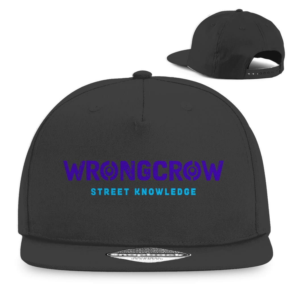 Snapback Rapper Cap Wrongcrow - Graphite Grey - Accessories
