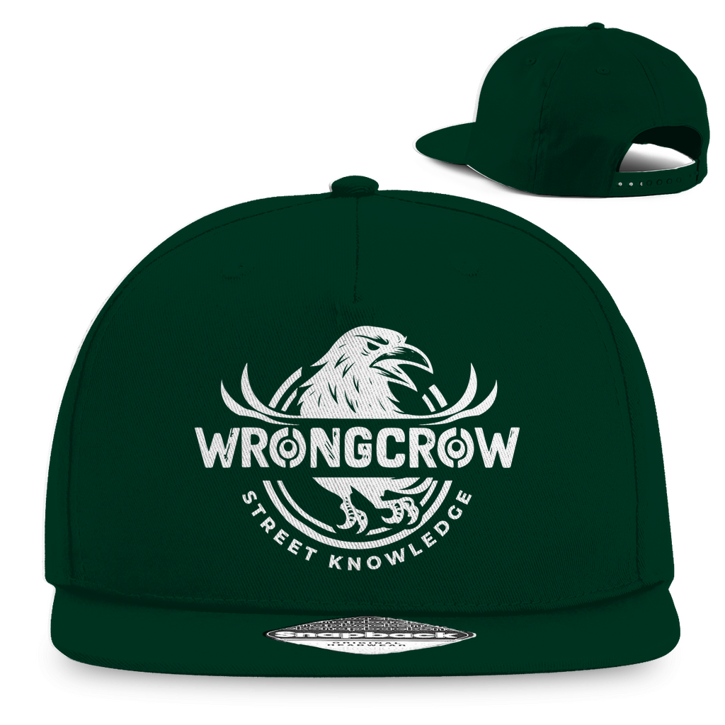 Snapback Rapper Cap Wrongcrow - Green - Accessories