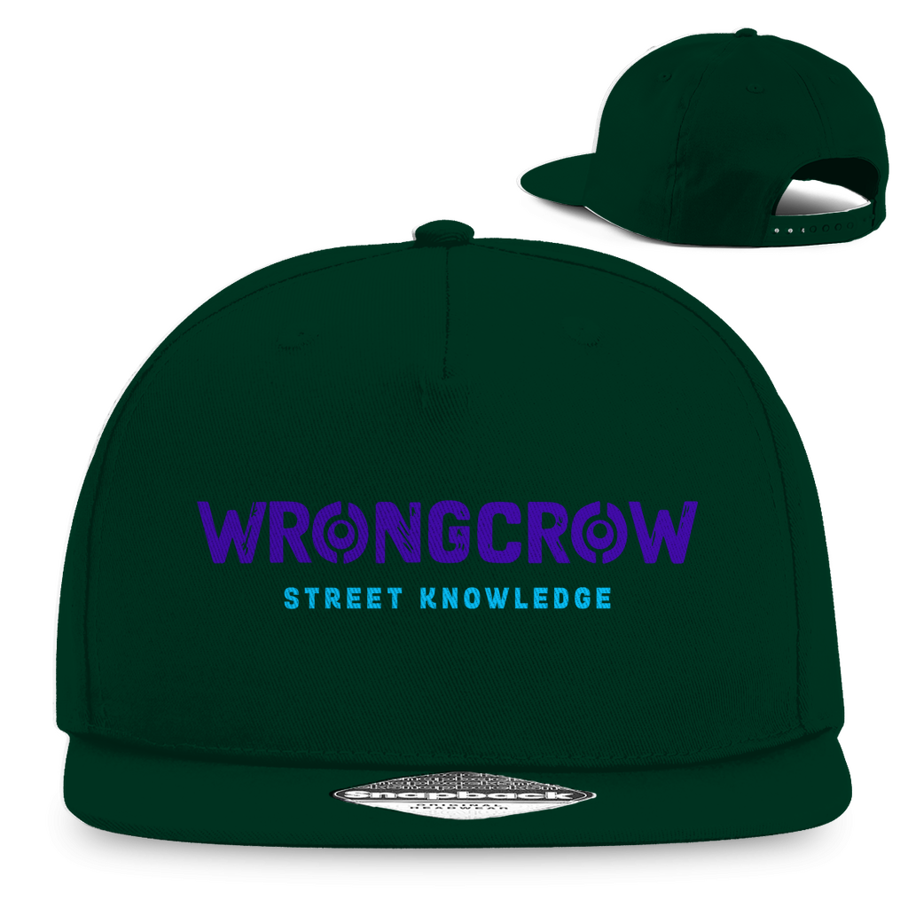 Snapback Rapper Cap Wrongcrow - Green - Accessories
