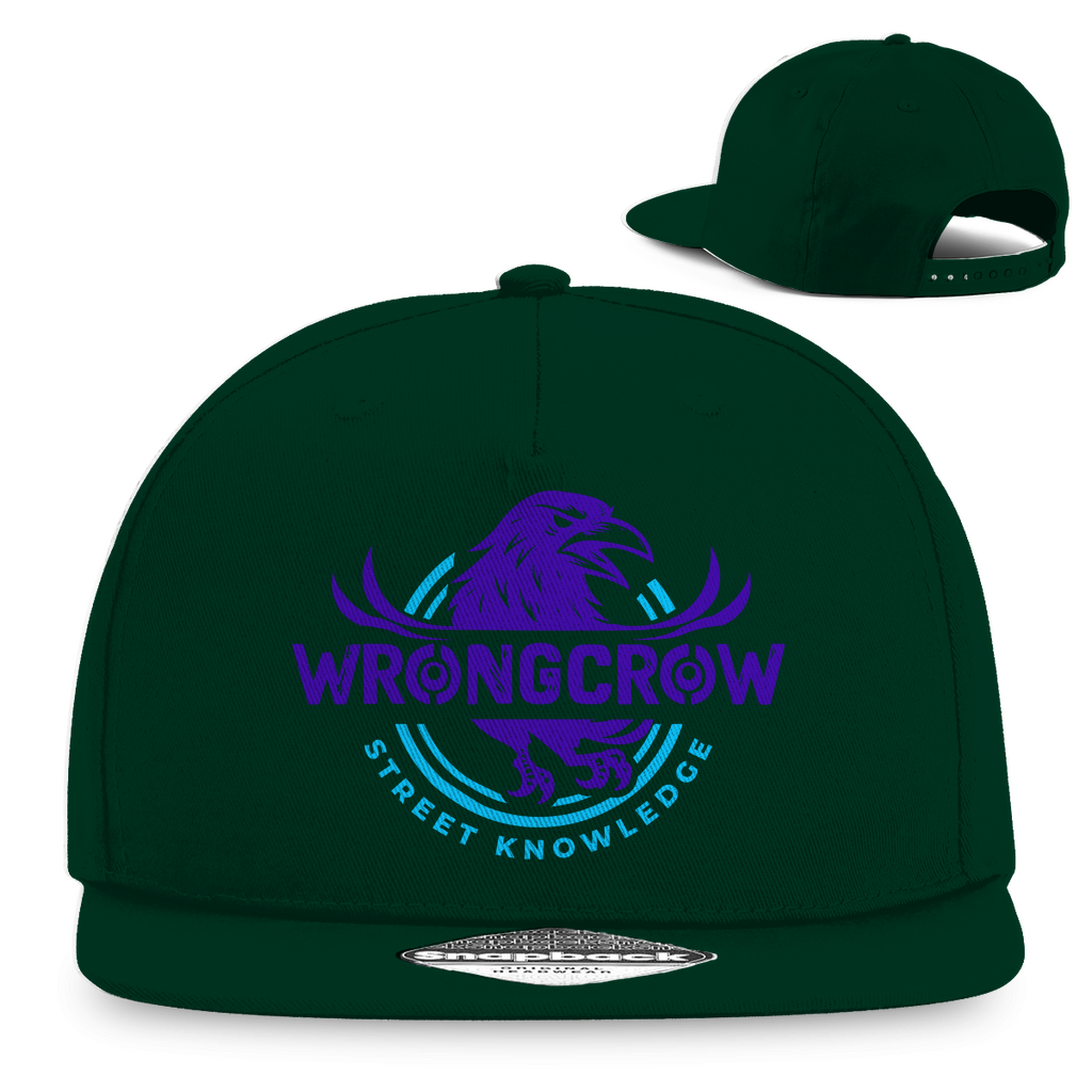 Snapback Rapper Cap Wrongcrow - Green - Accessories