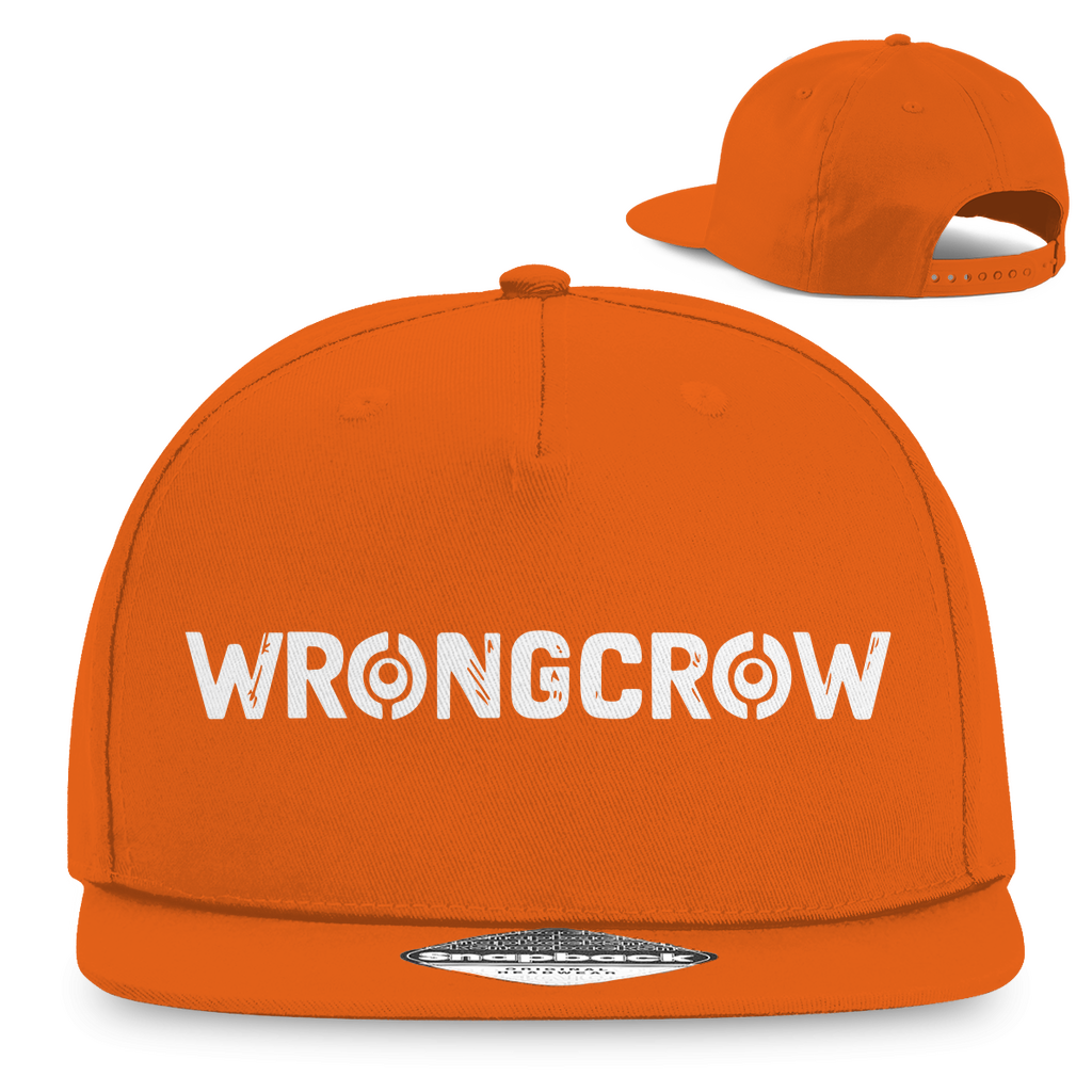 Snapback Rapper Cap Wrongcrow - Orange - Accessories