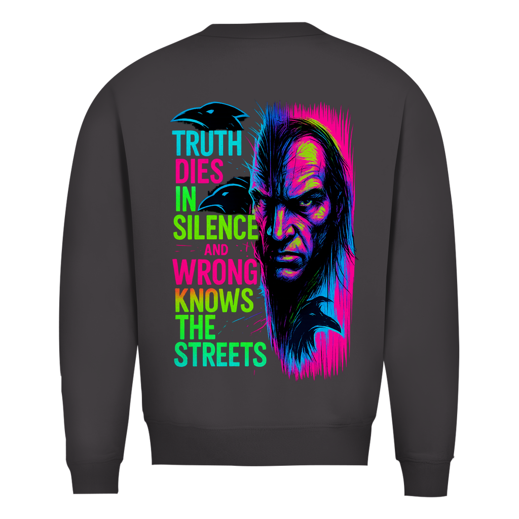 Sweatshirt Truth Dies In Silence - Clothes