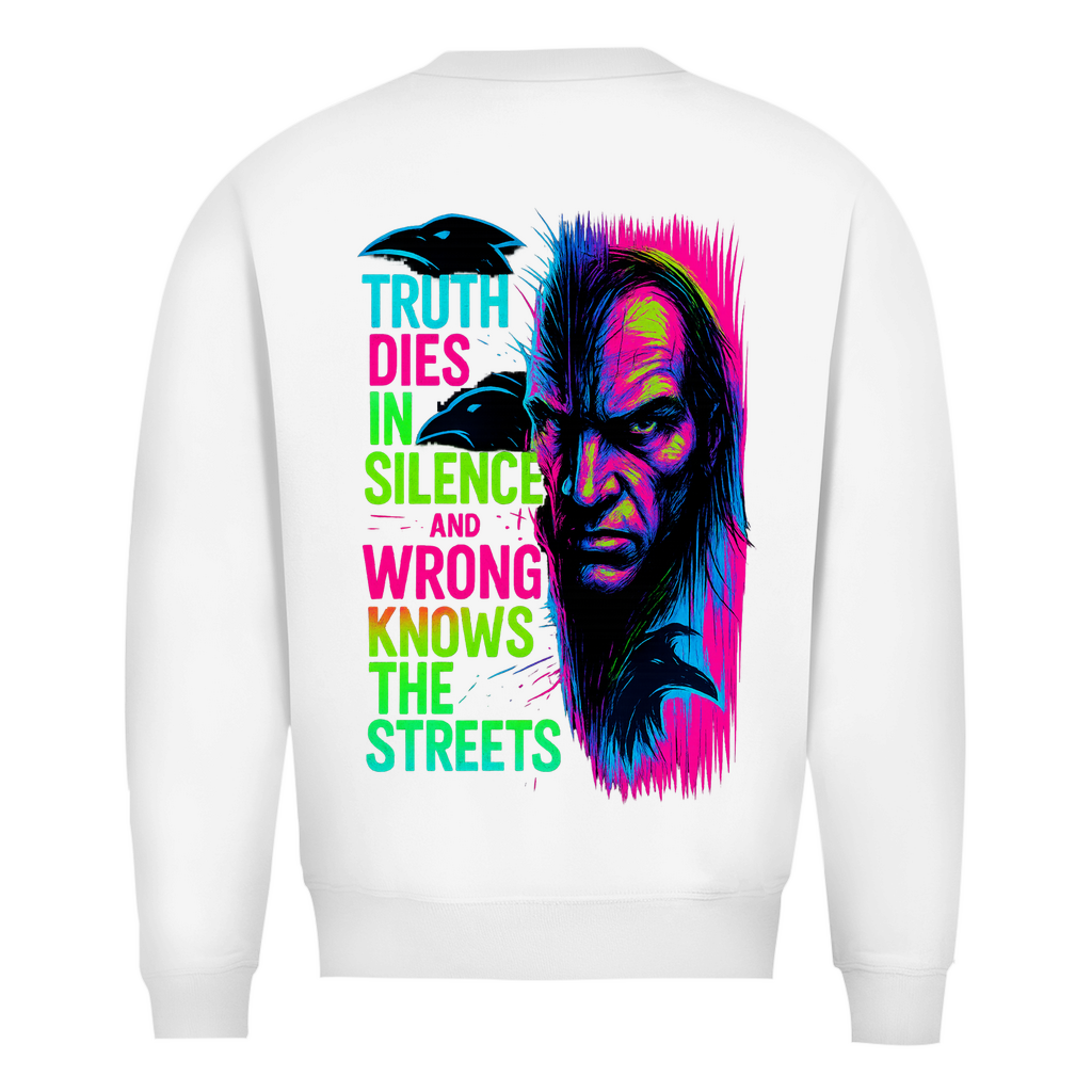 Sweatshirt Truth Dies In Silence - Clothes