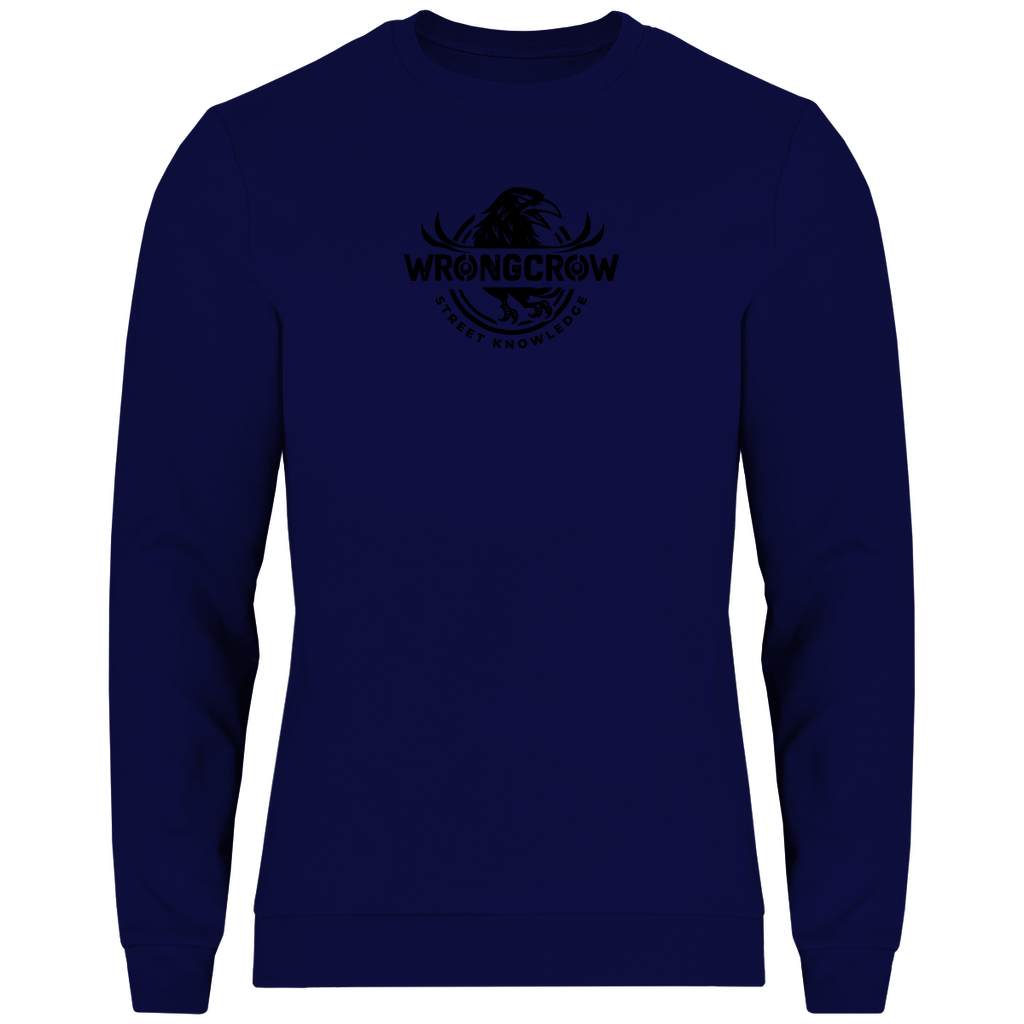 Sweatshirt Wrongcrow - Navy Blue / XS - Clothes