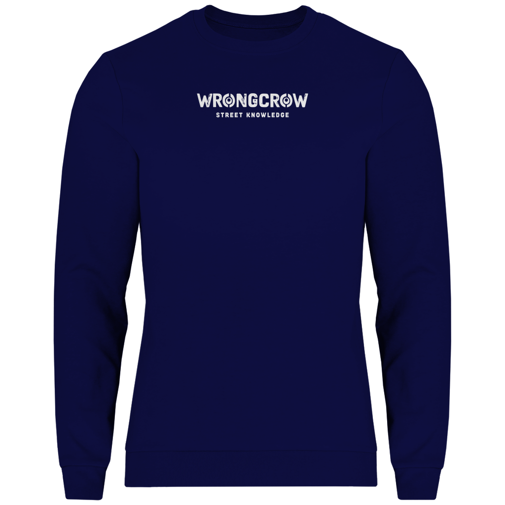 Sweatshirt Wrongcrow - Navy Blue / XS - Clothes
