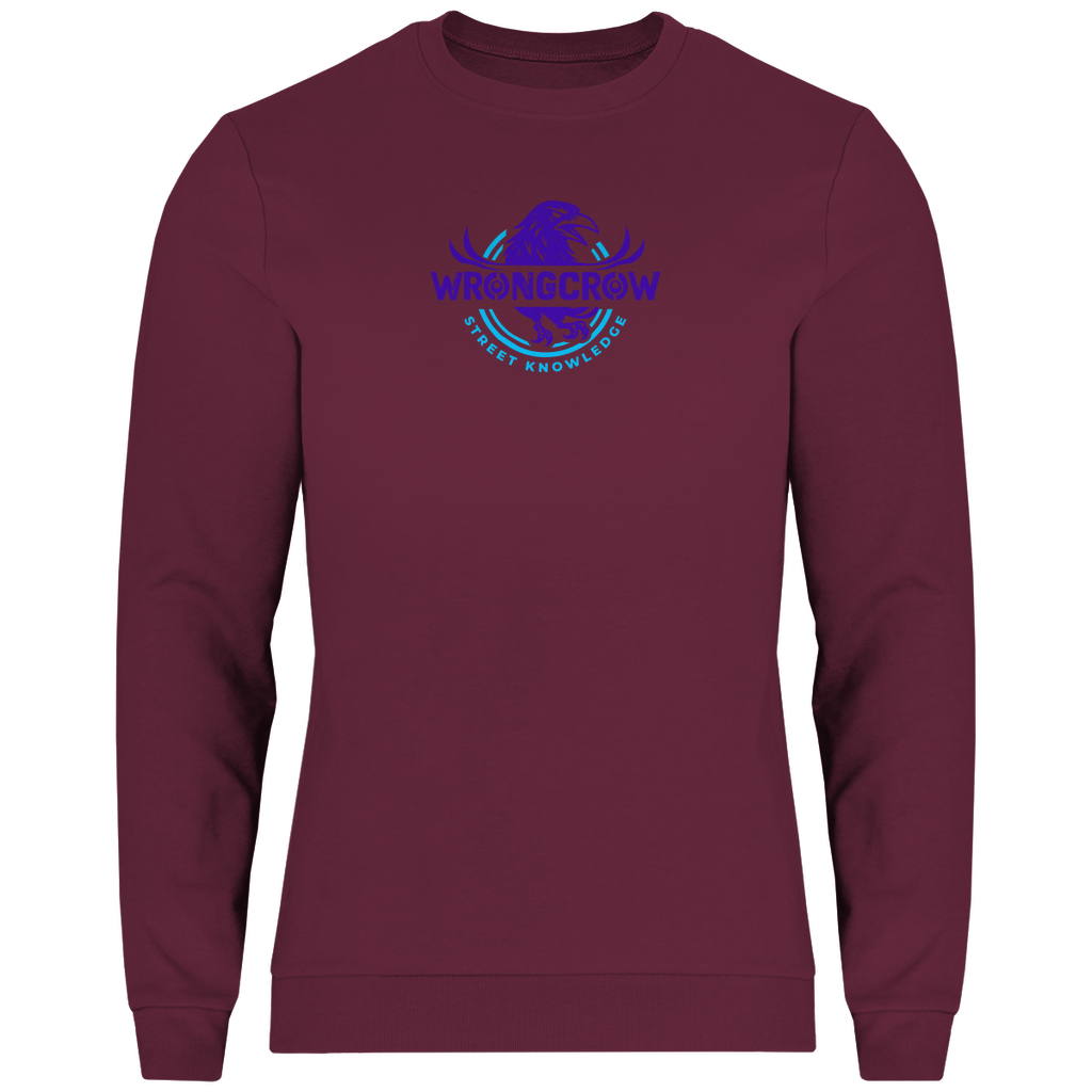 Sweatshirt Wrongcrow - Wine / XS - Clothes