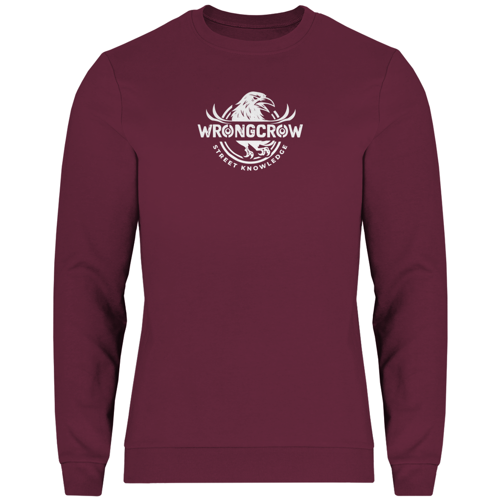 Sweatshirt Wrongcrow - Wine / XS - Clothes