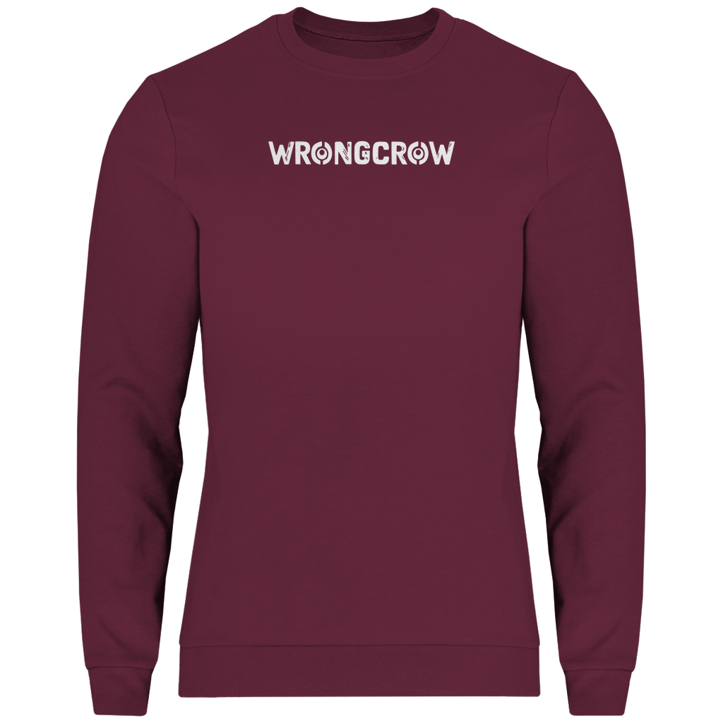 Sweatshirt Wrongcrow - Wine / XS - Clothes