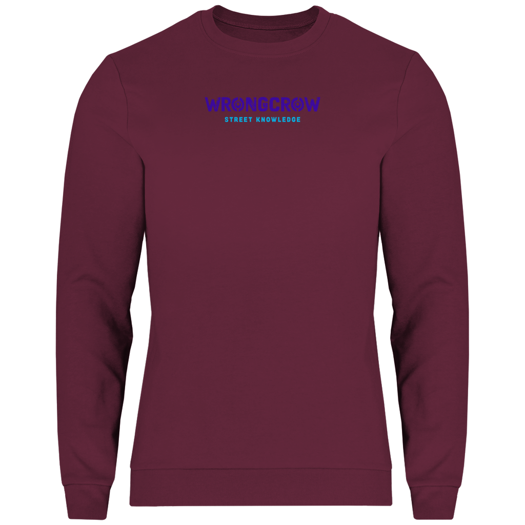 Sweatshirt Wrongcrow - Wine / XS - Clothes