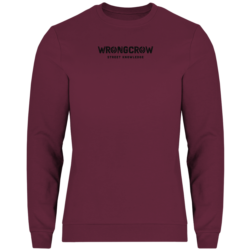 Sweatshirt Wrongcrow - Wine / XS - Clothes