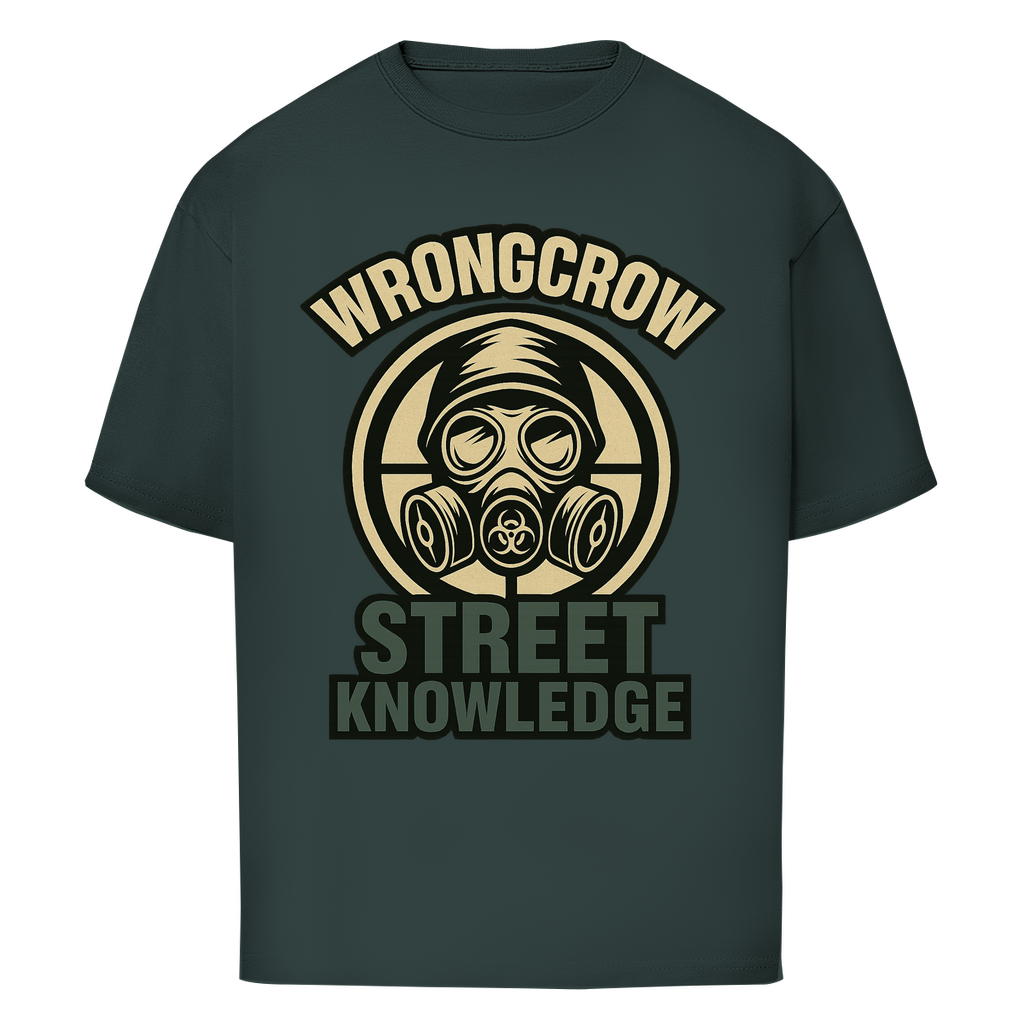 T-Shirt Street Knowledge Limited - Bottle Green / S - Clothes
