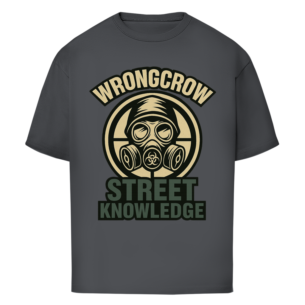 T-Shirt Street Knowledge Limited - Charcoal / S - Clothes