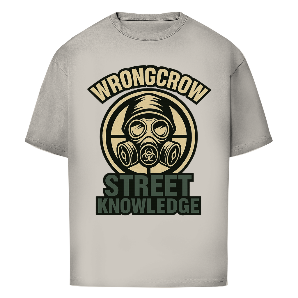 T-Shirt Street Knowledge Limited - Grey / S - Clothes