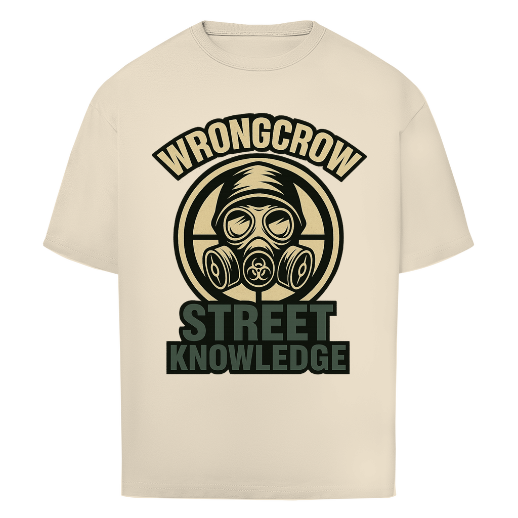 T-Shirt Street Knowledge Limited - Sand / S - Clothes