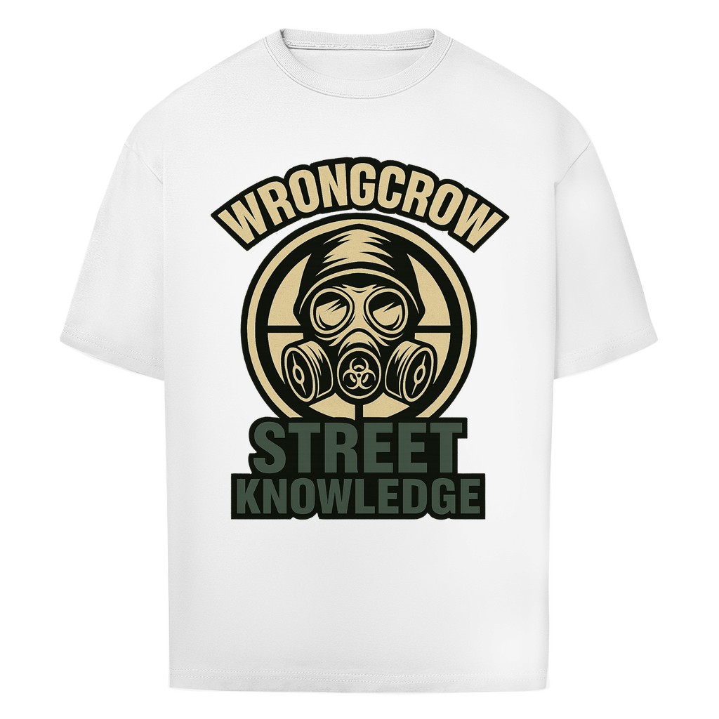 T-Shirt Street Knowledge Limited - White / S - Clothes