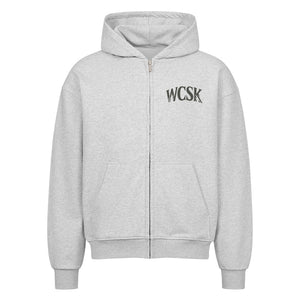 WCSK Zipper Hoodie Pversize Streetwear Wrongcrow