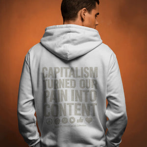 Capitalism Hoodie Oversize Wrongcrow