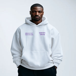 FILE01 hite Hoodie Frontansicht