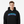 Wrongcrow Hoodie schwarz mit gradient Arch Logo Print