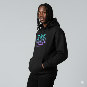 Dirty Profits Streetwear Oversize Hoodie in schwarz von Wrongcrow