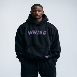 WR?NG BY CHOICE UNIFORM | Ultra Heavy Oversized Hoodie – 500 GSM