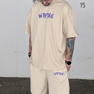 Wrongcrow Wronmg By Choice Uniform Frontview Sand. 