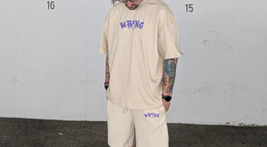 Wrongcrow Wronmg By Choice Uniform Frontview Sand. 