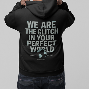 The Glitch Oversize Hoodie Wrongcrow