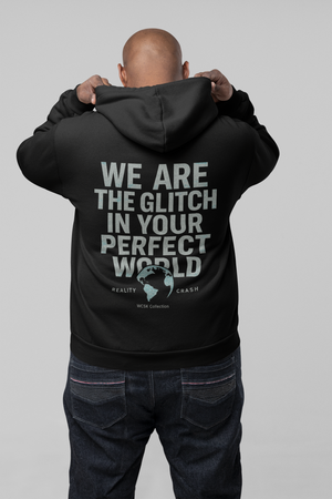 The Glitch Oversize Hoodie Wrongcrow