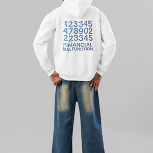 Financial Malfunction Streetwear Oversized Hoodie