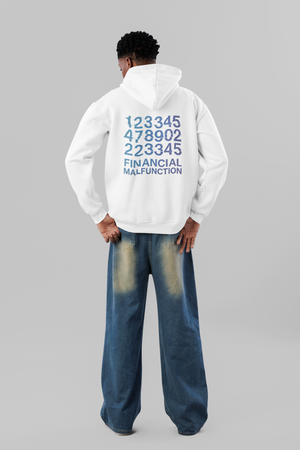 Financial Malfunction Streetwear Oversized Hoodie
