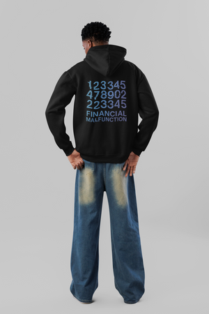 Financial Malfunction Streetwear Oversized Hoodie