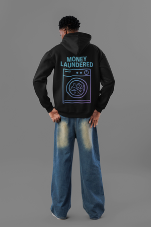 Money Laundered Streetwear Oversized Hoodie