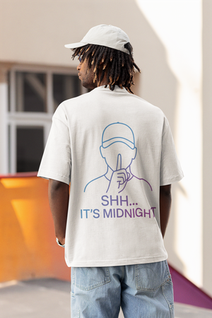 Shhh… It’s Midnight Streetwear Oversized Tee