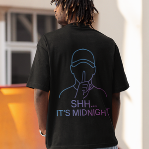 Shhh… It’s Midnight Streetwear Oversized Tee